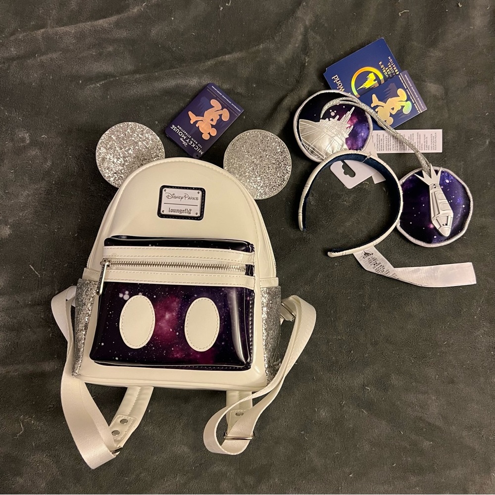 NWT Mickey Mouse main attraction space mountain bundle